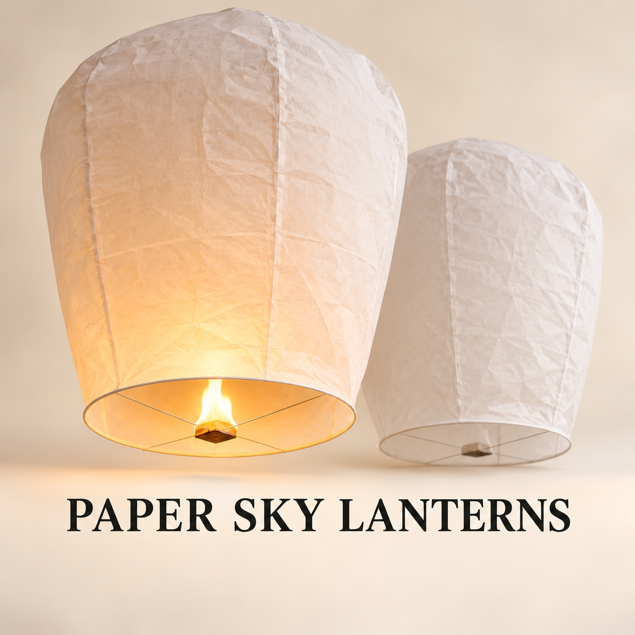 PAPER SKY LANTERNS - PACK OF 10
