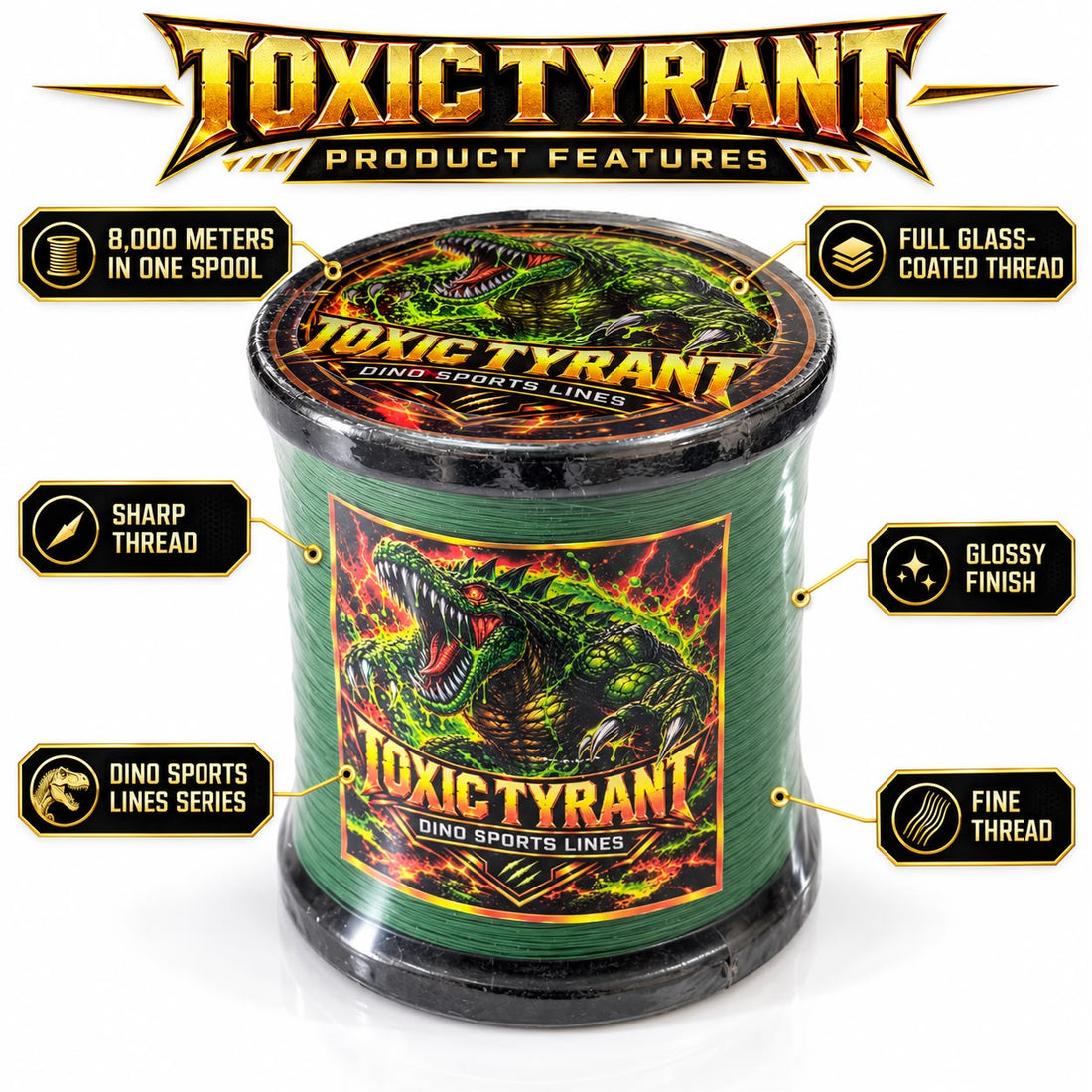 Toxic Tyrant — Dino Sports Lines