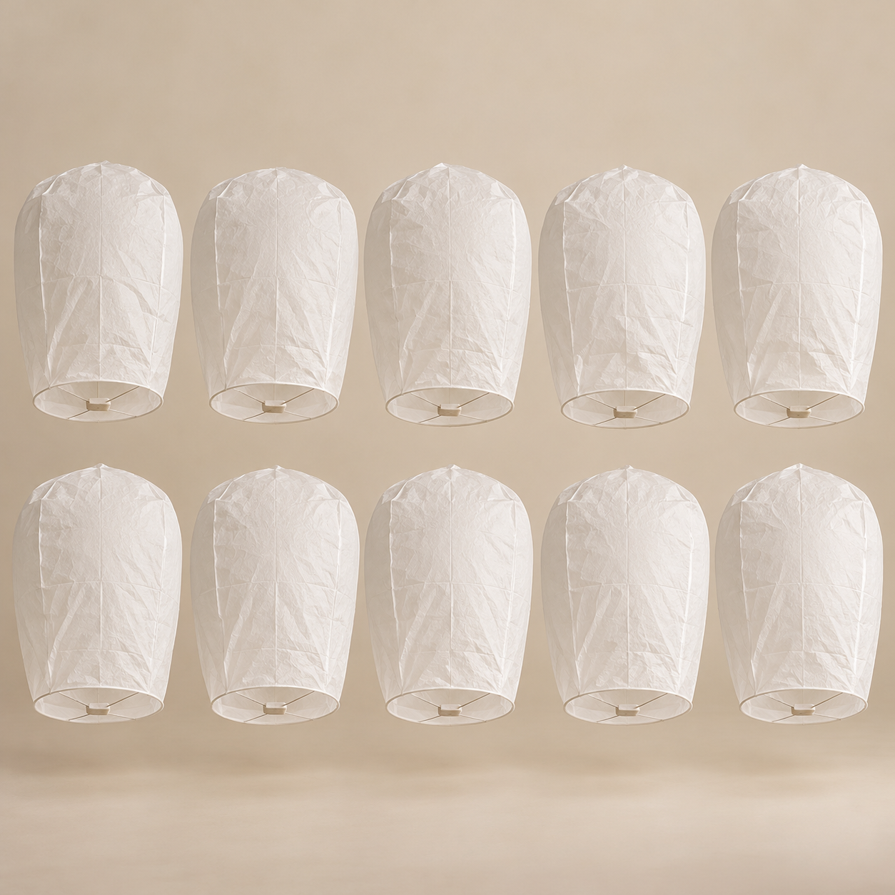 PAPER SKY LANTERNS - PACK OF 10