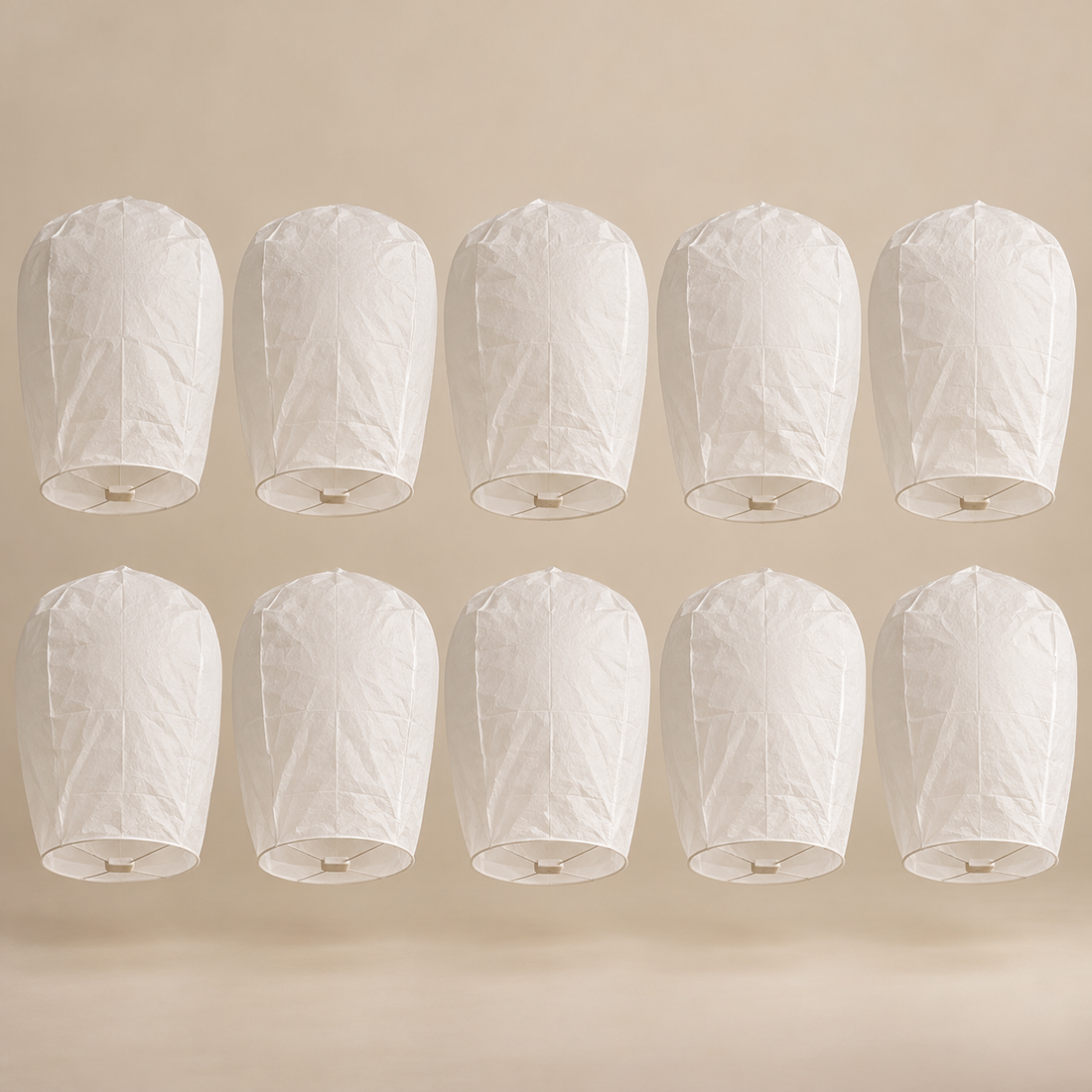 PAPER SKY LANTERNS - PACK OF 10